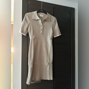 Legoe Heritage short sleeve short maternity knit dress